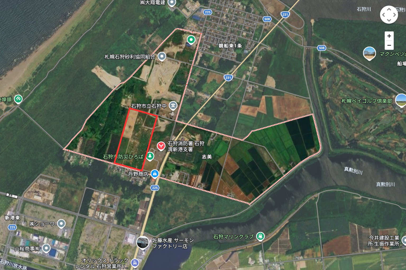 石狩市志美 売土地